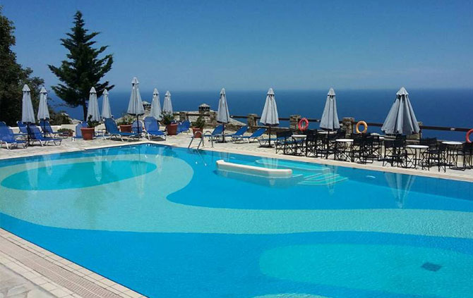 Outdoor swimming pool